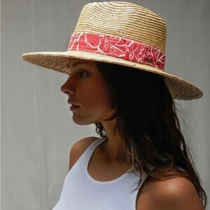 NEW!!! Brixton Joanna Straw Hat